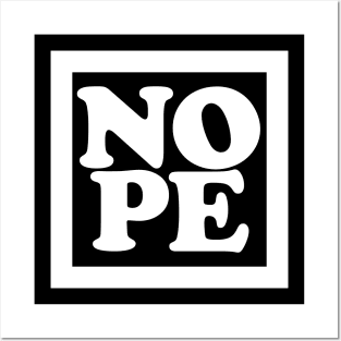 NOPE 3 Posters and Art